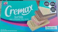 Cremax surtido, fresa, vainilla chocolate