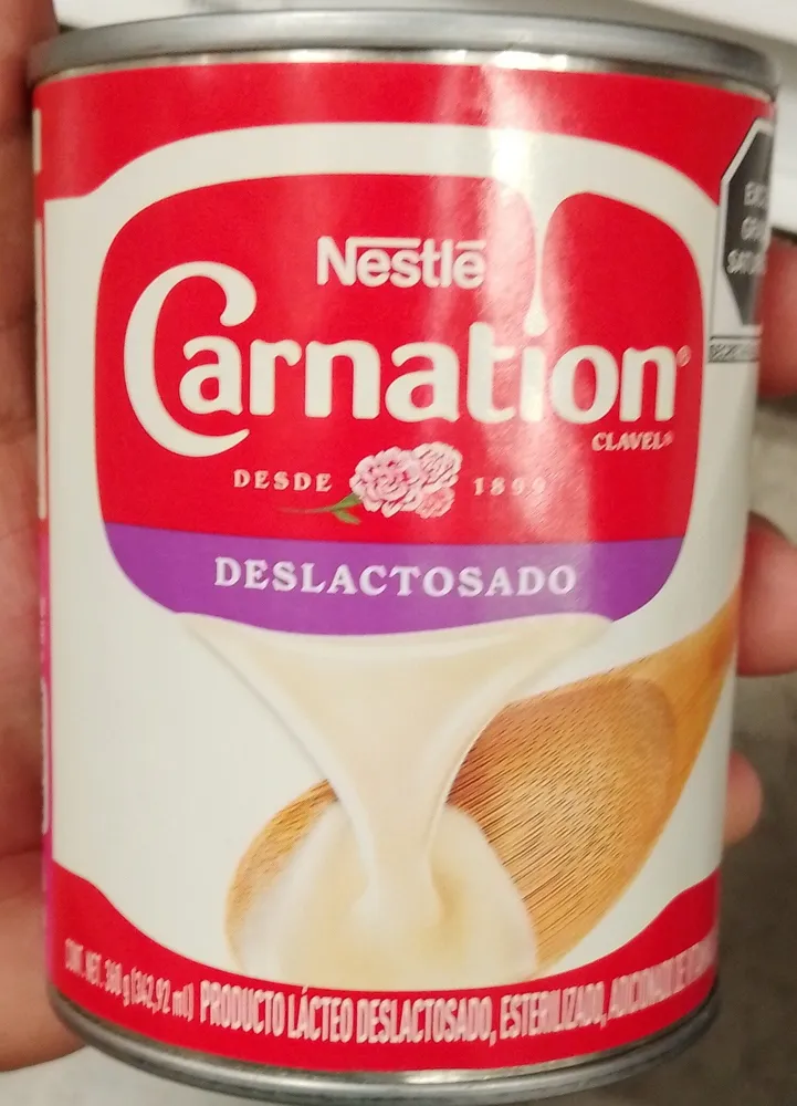 leche deslactosado carnation