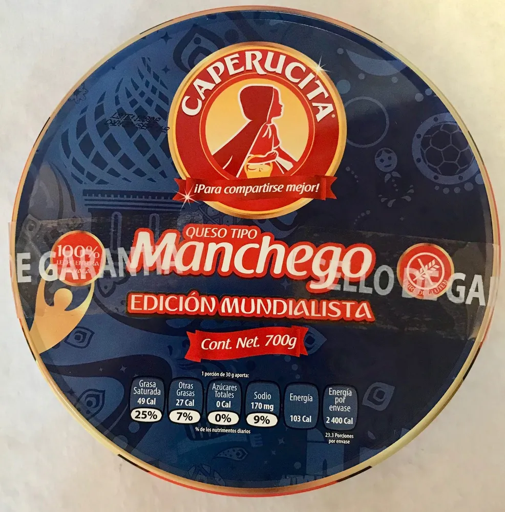 caperucita queso tipo manchego