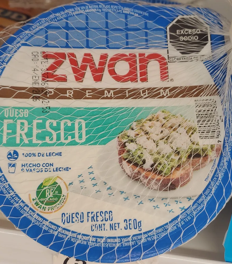 Queso fresco reducido en grasa
