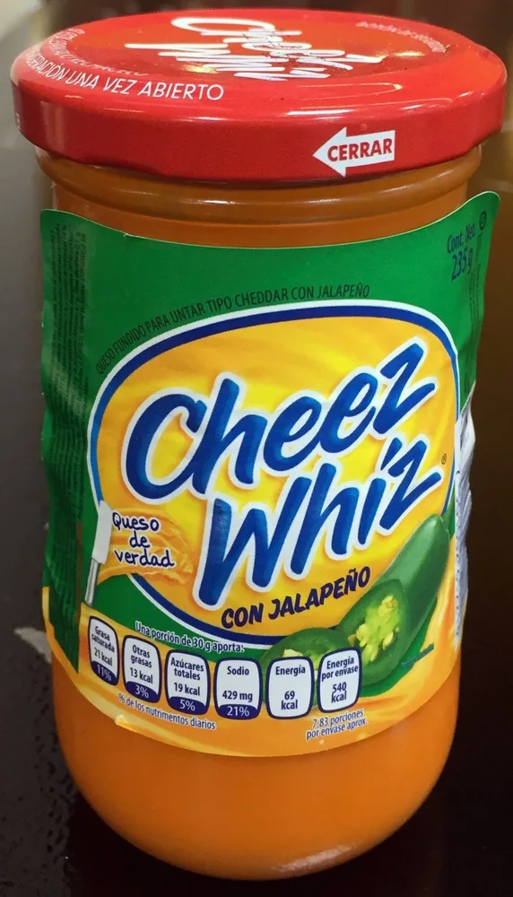 Cheez Whiz Jalapeño