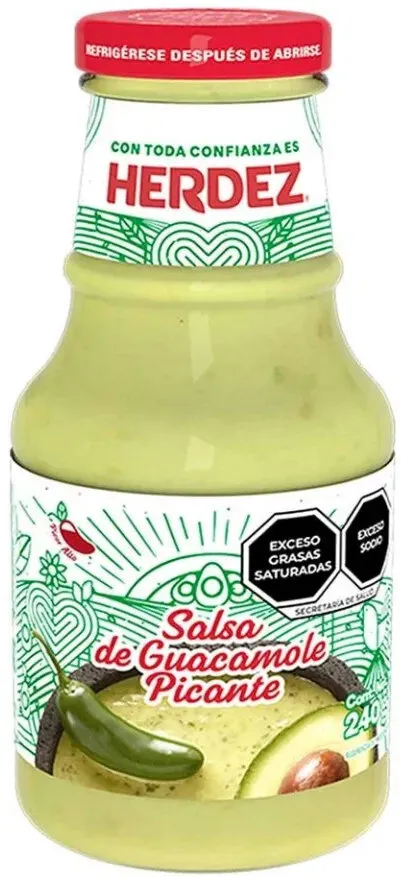 Salsa de Guacamole -  Picante