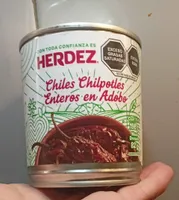 Chiles chiplotes enteros en adobo