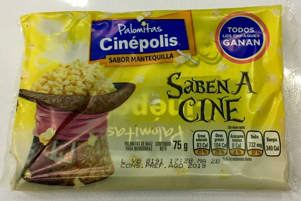 Palomitas Cinepolis
