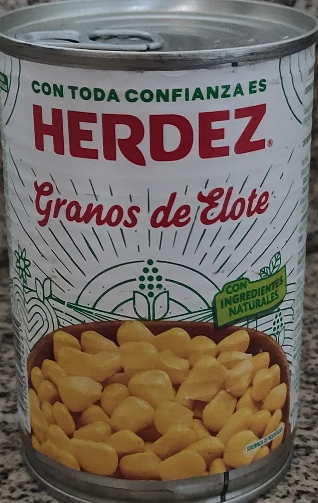 Granos de elote