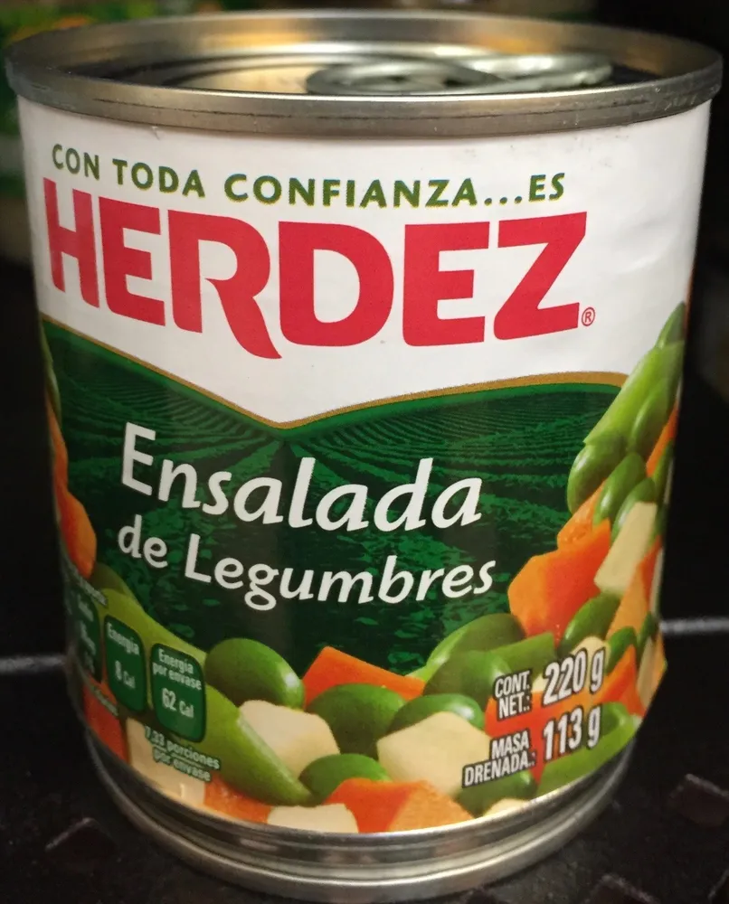 Ensalada de legumbres Herdez