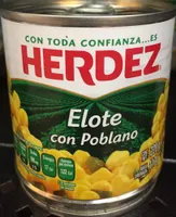 Elote con poblano Herdez