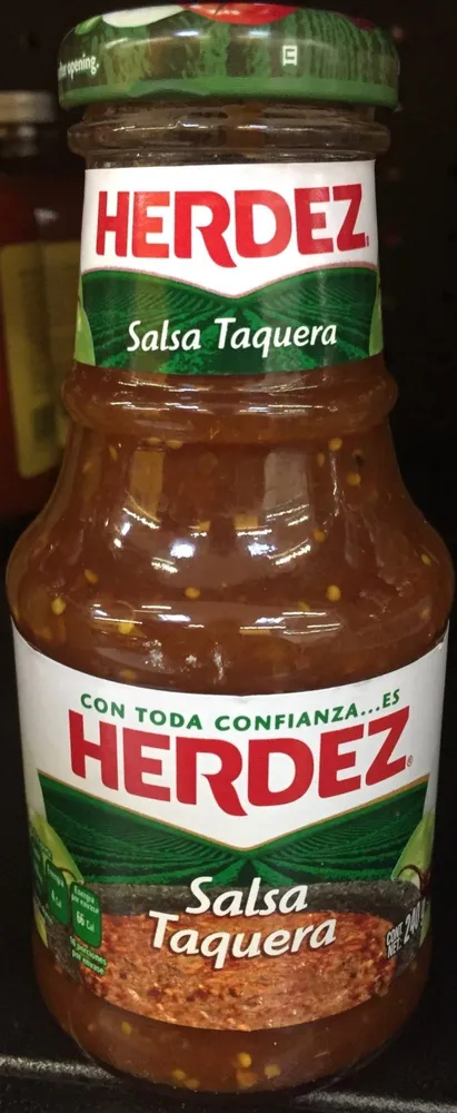 Salsa taquera mejicana botella 240 g