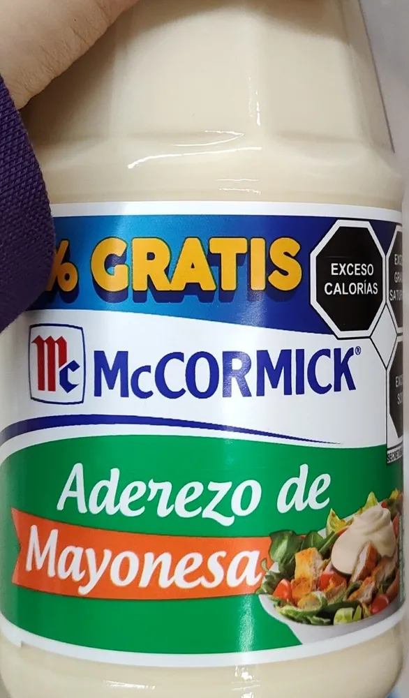 Aderezo de mayonesa con limón