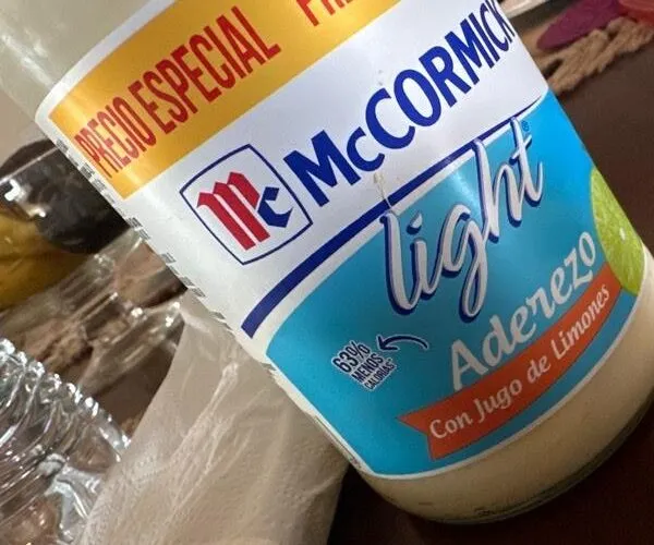 Mayonesa Light con Jugo de Limones