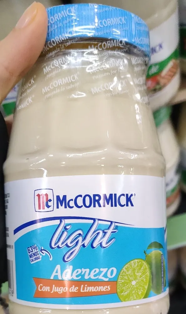Aderezo light de mayonesa