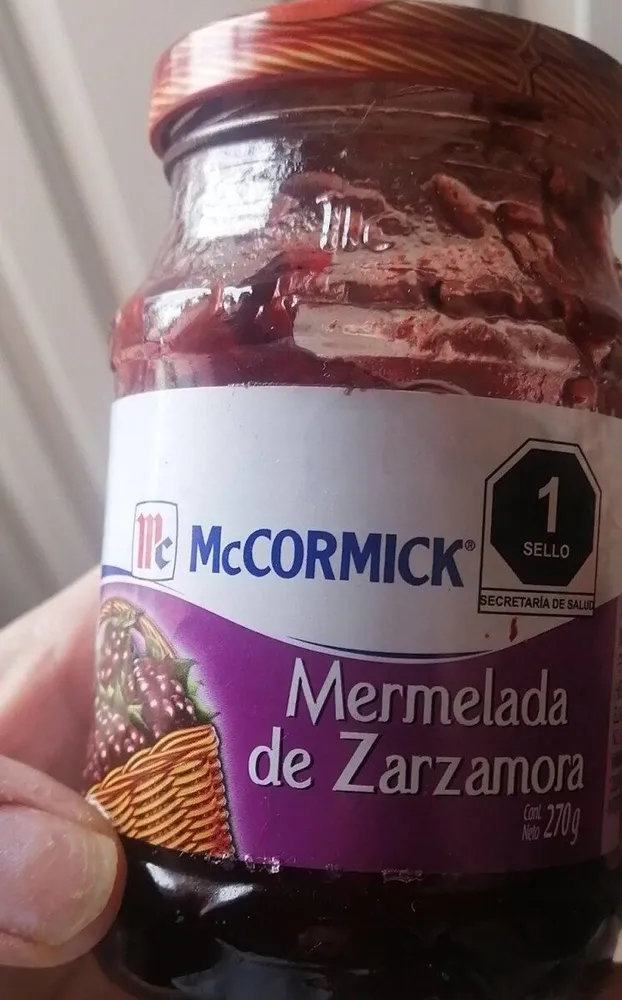 Mermelada McCormick zarzamora