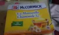 Té de manzanilla