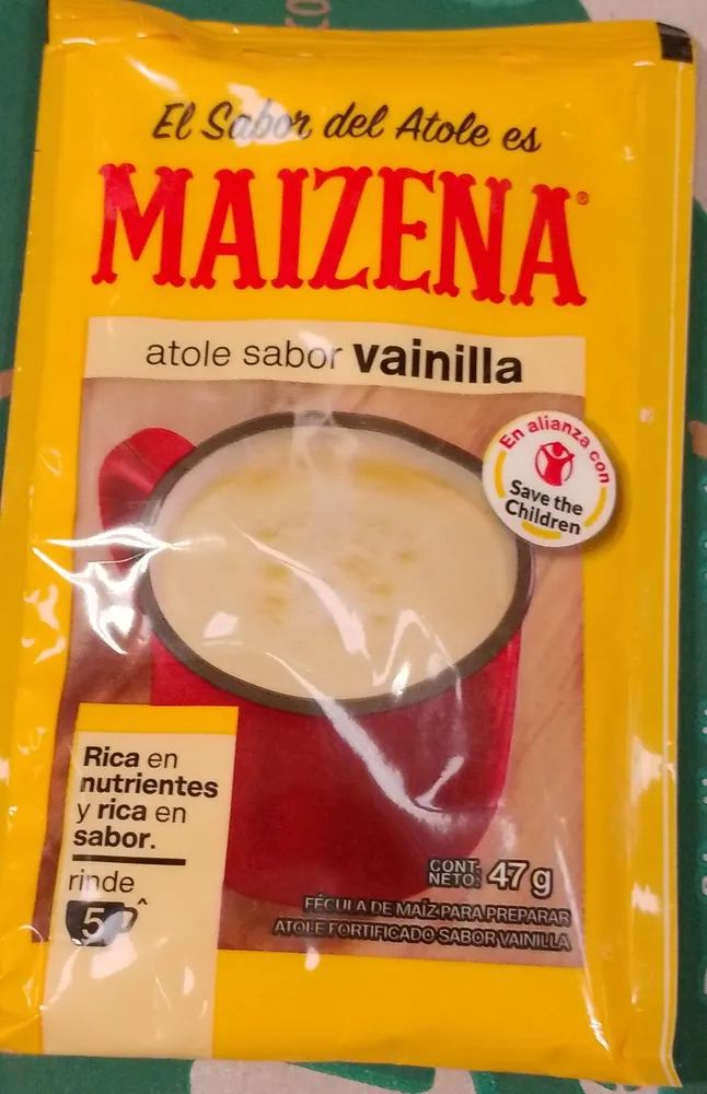 Atole sabor vainilla