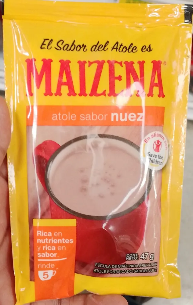 Fécula de maíz para preparar atole fortificado