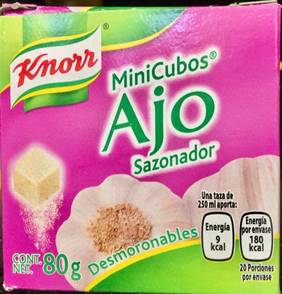 MINI CUBOS AJO