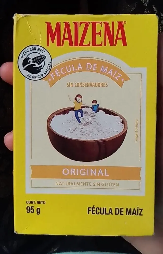 Maizena fécula de maiz