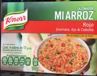 SAZONADOR MI ARROZ JITOMATE, AJO Y CEBOLLA