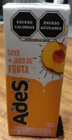 Soya + Jugo de fruta (durazno)