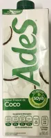 Alimento líquido de soya sabor coco