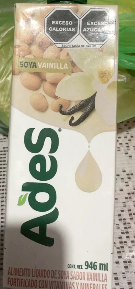 Alimento líquido AdeS de soya sabor vainilla