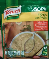 Sopa fideos con pollo