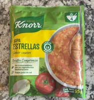 Sopa Estrellas sabor casero