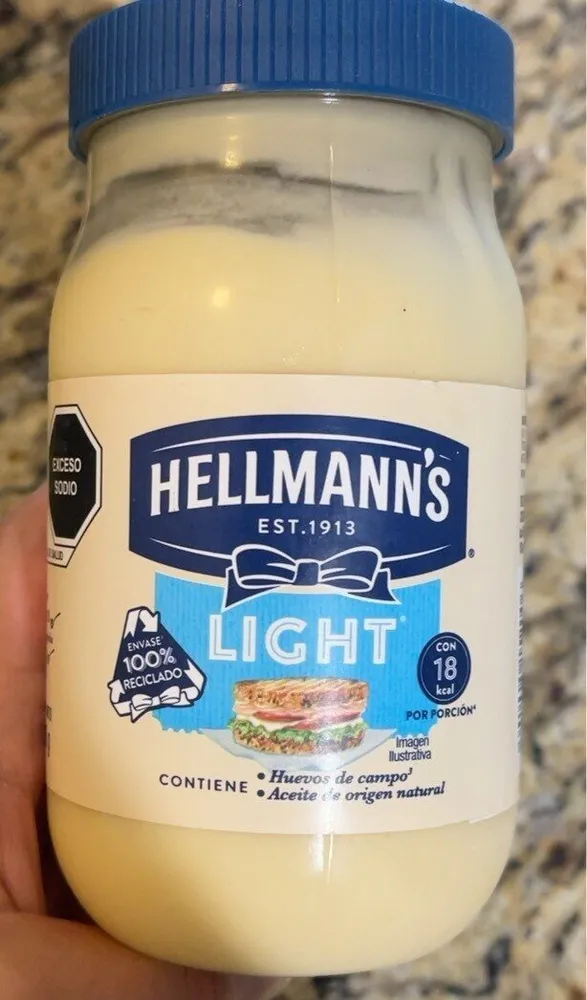 Aderezo Hellmann's light