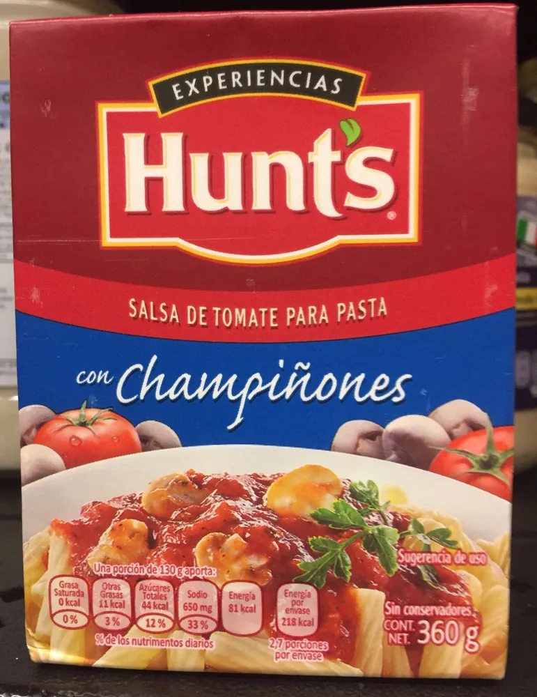 SALSA CON CHAMPIÑONES