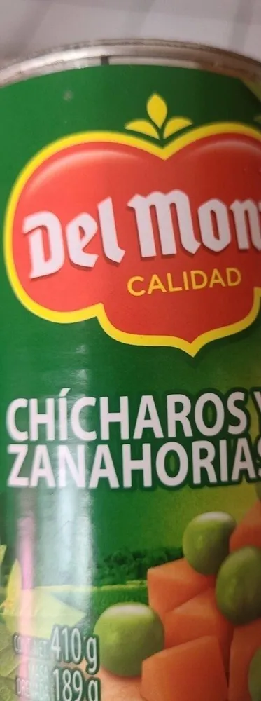Chicharos y zanahorias