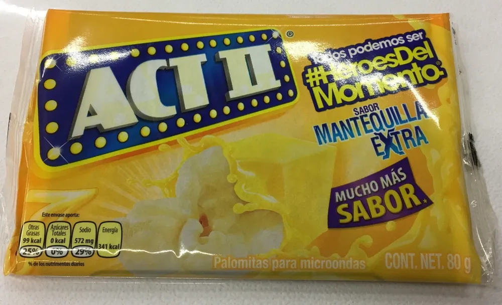 Act II sabor Mantequilla Extra