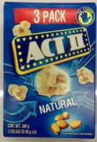 Act II 3 pack sabor natural