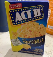 palomitas ACT II mantequilla 3 pack