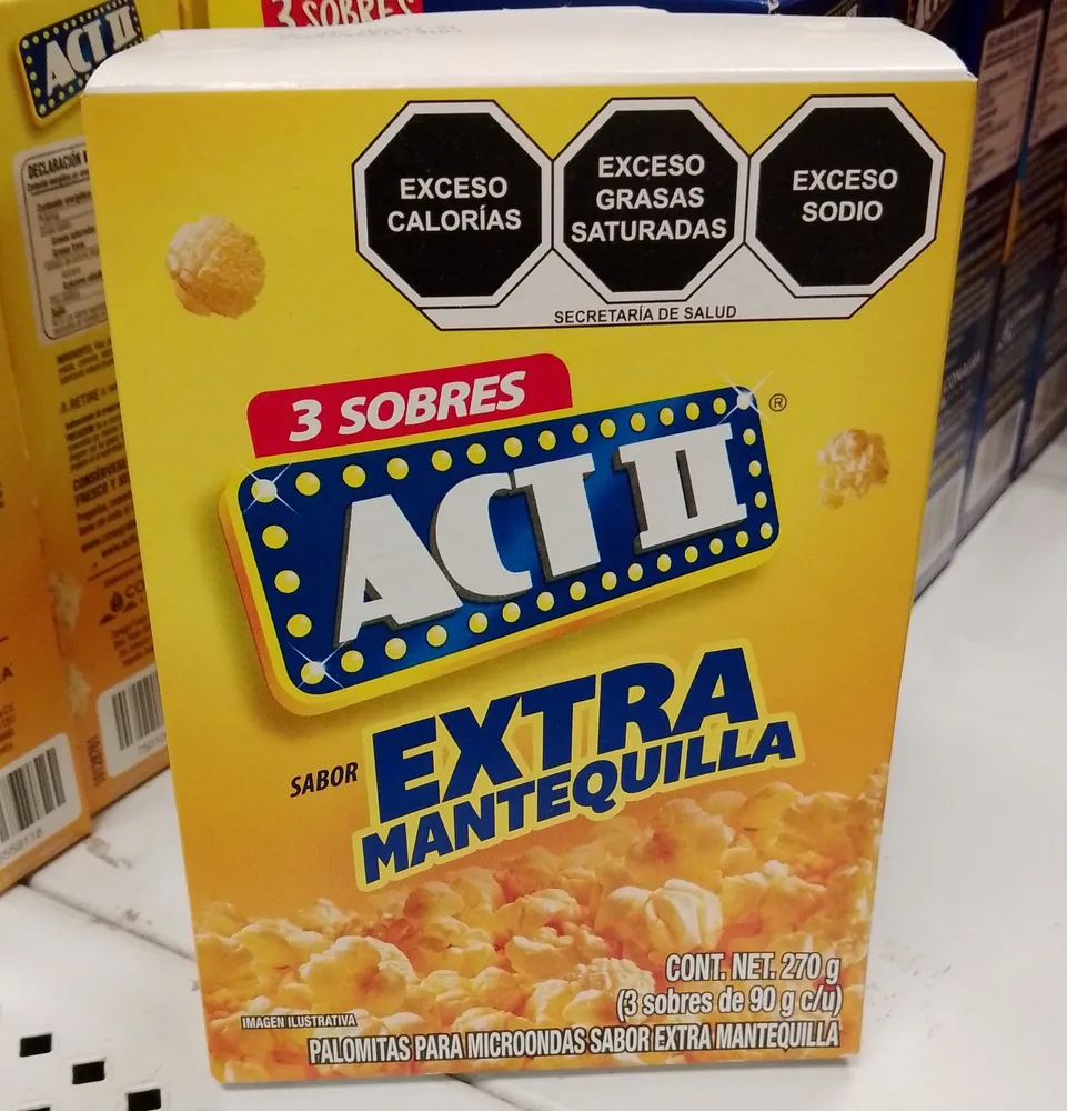 palomitas ACT II ex. mant. 3 pack