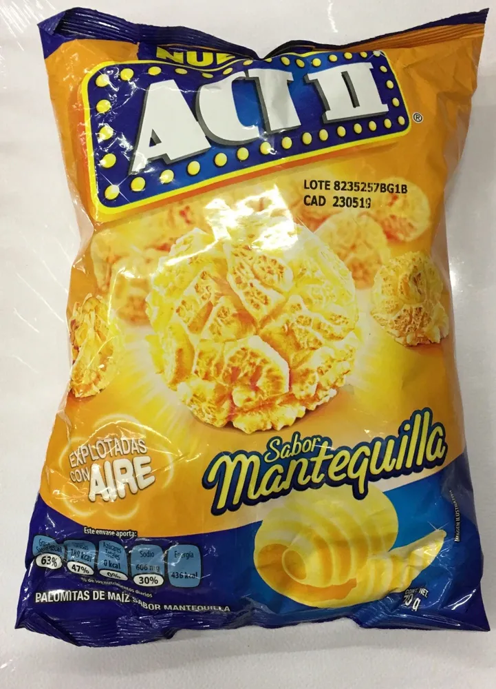 Act II sabor Mantequilla