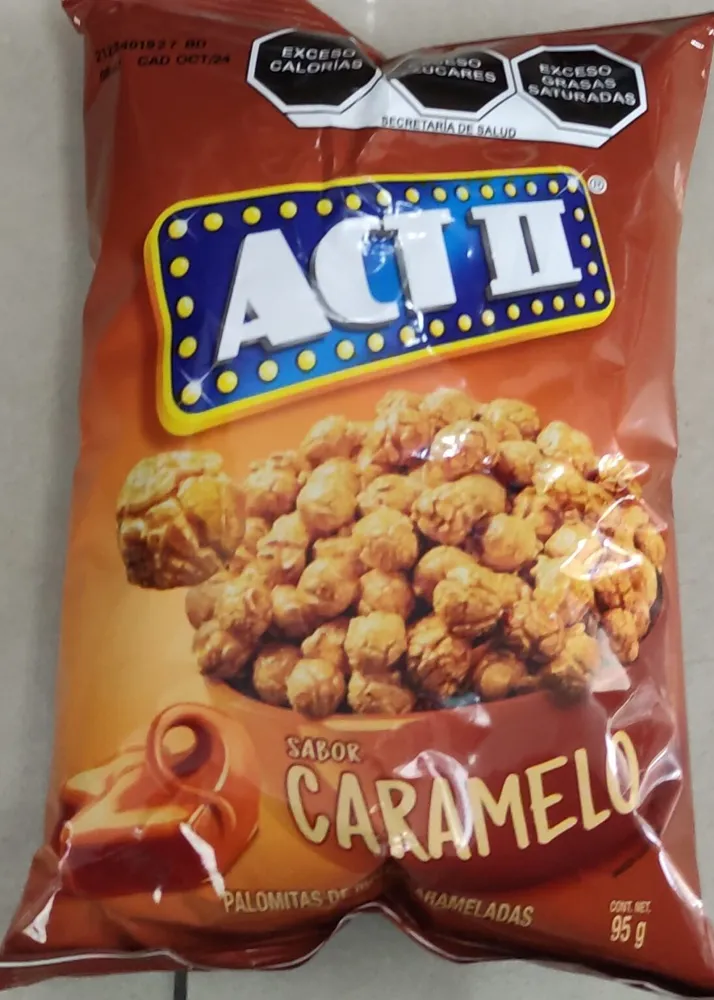 Palomitas acarameladas sabor caramelo