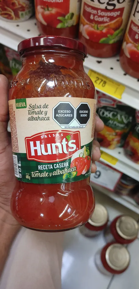Salsa Tomate Y Albahaca