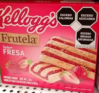 Cereal Kelloggs 222 G Barras Frutela Fresa