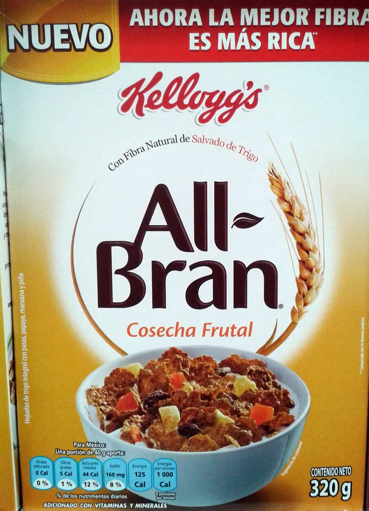 All Bran Cosecha Frutal