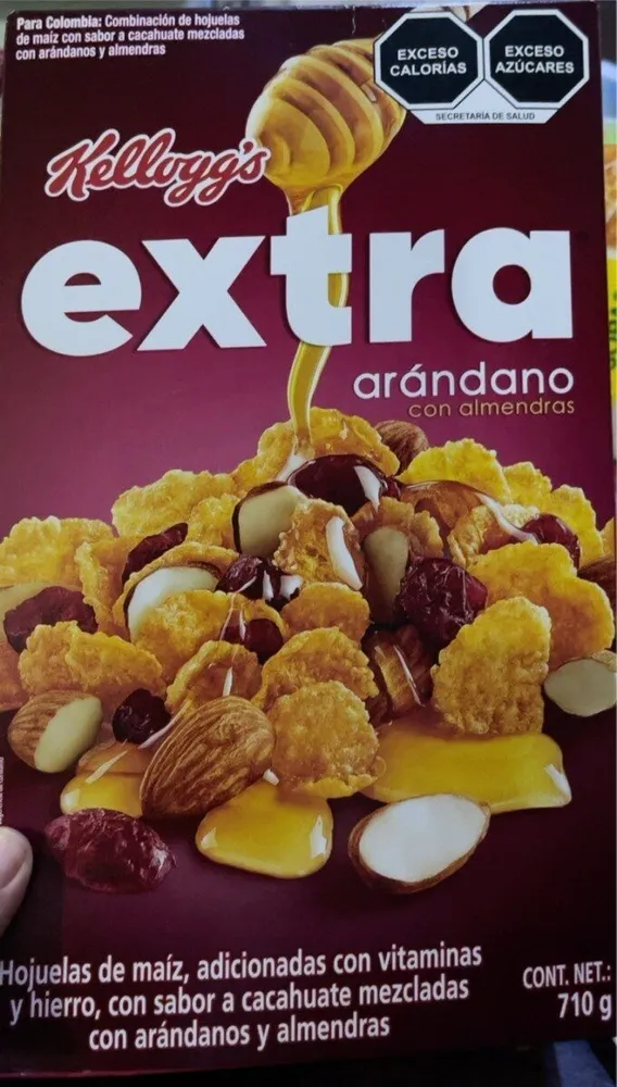 Cereal Kellogg's Extra arándanos con almendras