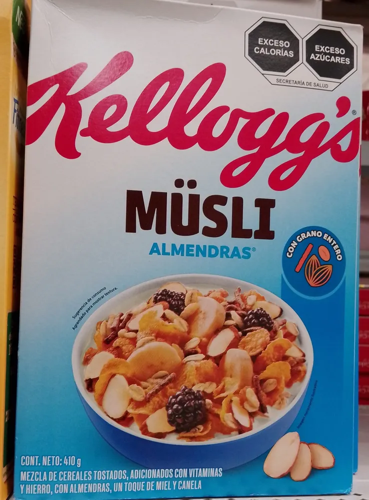 Cereal Kellogg's Müsli almendras