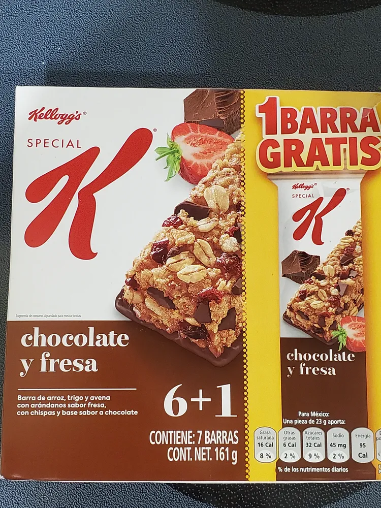 Special K chocolate y fresa