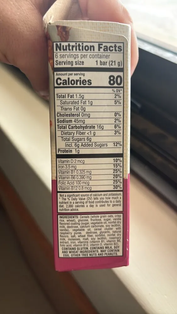 Cereal bar