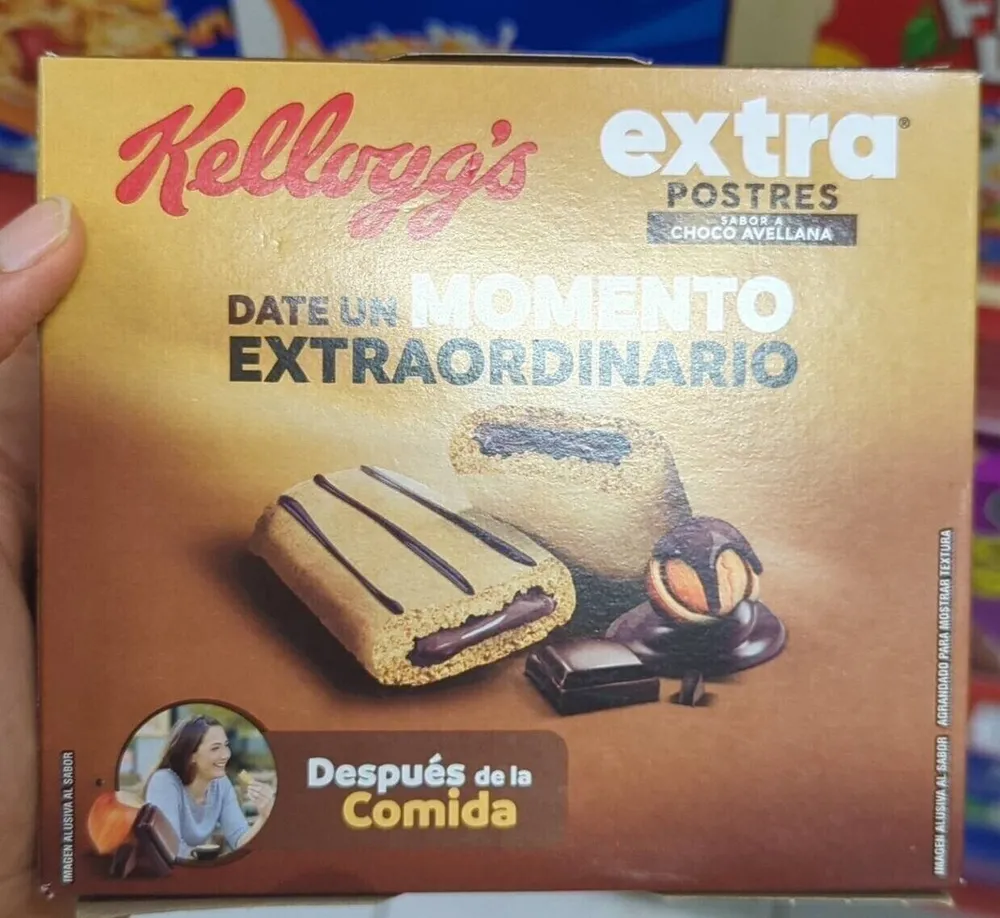 Extra postres Sabor a choco avellana