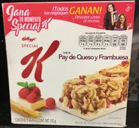 Special K pay de queso y frambuesa