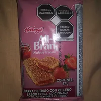 Barras Kellogg's All Bran rellenas de fresa
