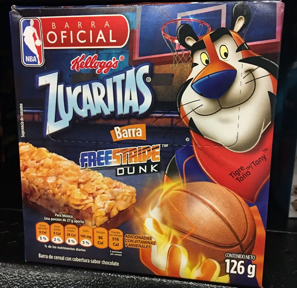 Barras de cereal Kellogg's Zucaritas