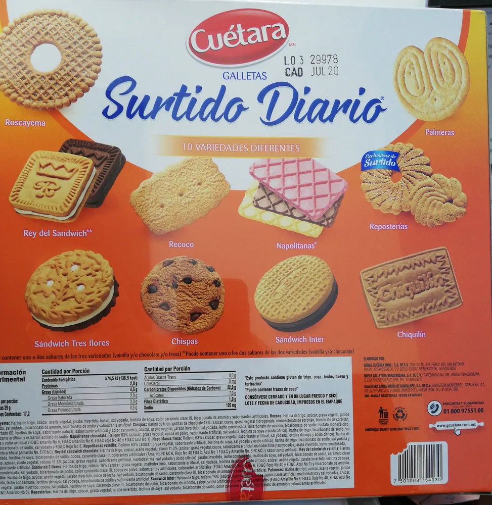 Galletas Surtido Diario