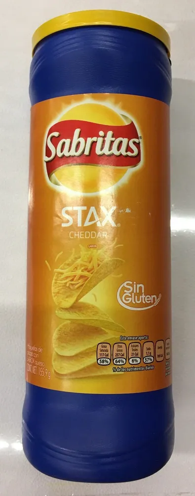 Sabritas Stax cheddar