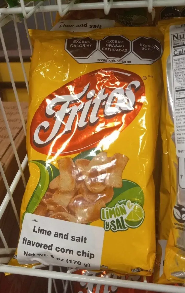 Fritos limon y sal